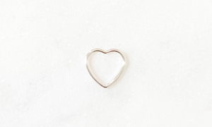 Open Heart Connector | Sterling Silver - Case Collection Clothing