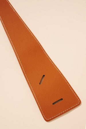 Slit + Tie Vegan Belt - Case Collection Clothing