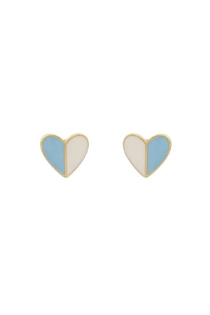 
            
                Load image into Gallery viewer, Tarheel Heart Studs - Case Collection Clothing
            
        