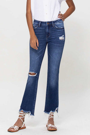 Wren Mid Rise Ankle Flare Jeans - Case Collection Clothing