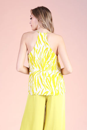 
            
                Load image into Gallery viewer, Limelight Zebra Cami Top - Case Collection Clothing
            
        