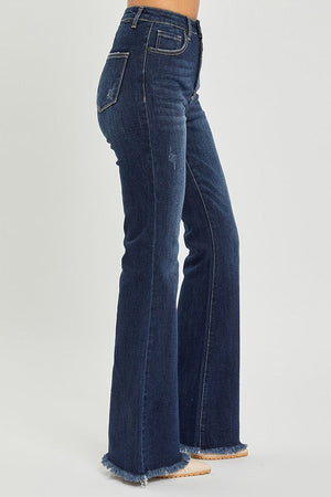 
            
                Load image into Gallery viewer, Callie High Rise Flare Jeans - Case Collection Clothing
            
        