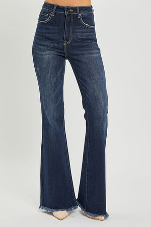 
            
                Load image into Gallery viewer, Callie High Rise Flare Jeans - Case Collection Clothing
            
        