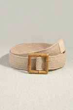 Bamboo Buckle Natural Belt - Case Collection Clothing