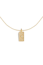Rectangle Pendant Necklace - Case Collection Clothing