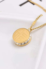 Roman Numeral Pendant Necklace - Case Collection Clothing