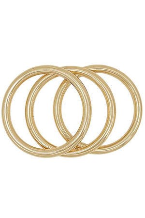 Thick Gold Bangle Set - Case Collection Clothing