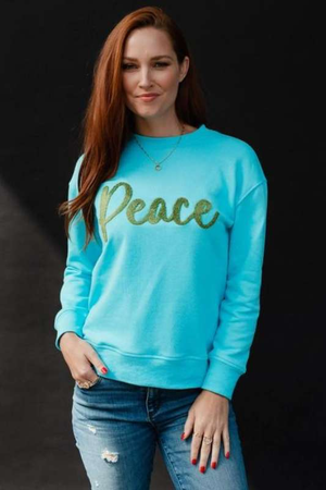 
            
                Load image into Gallery viewer, &amp;quot;Peace&amp;quot; Sweatshirt - Case Collection Clothing
            
        