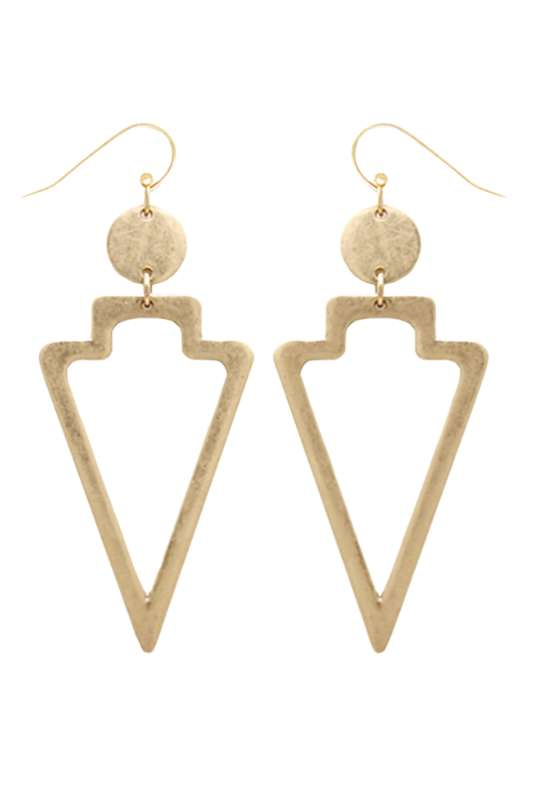 
            
                Load image into Gallery viewer, Arrowhead Dangle Earrings - Case Collection Clothing
            
        