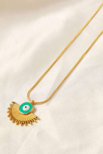 Turquoise Evil Eye Necklace - Case Collection Clothing