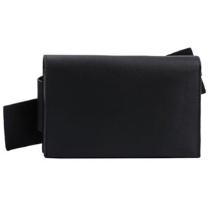 Bow Vegan Leather Clutch - Case Collection Clothing
