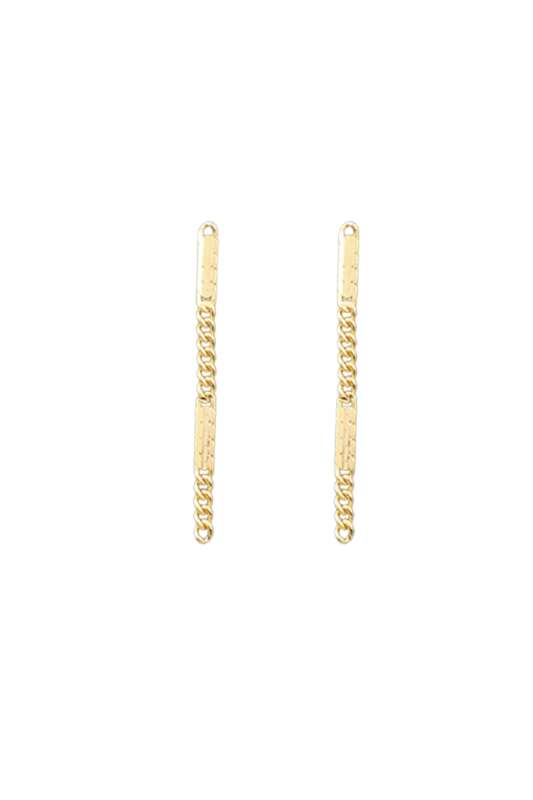 Chain Row Earrings - Case Collection Clothing