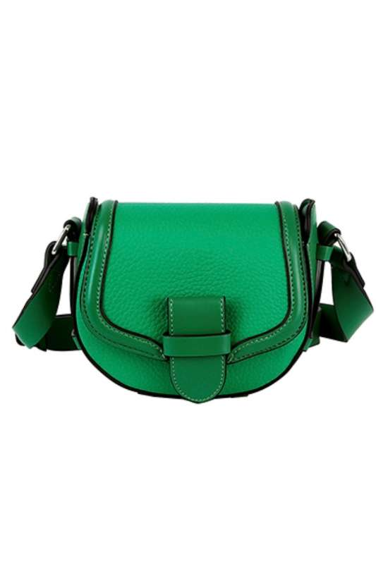 
            
                Load image into Gallery viewer, Flap Crossbody | Emerald - Case Collection Clothing
            
        
