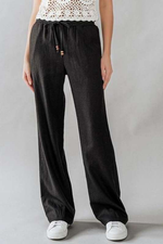 Linen Drawstring Pants - Case Collection Clothing