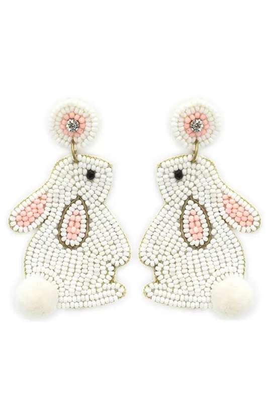 Hippity Hop Beaded Earrings - Case Collection Clothing