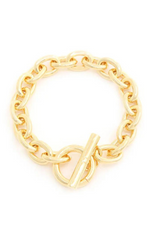 Gold Dipped Toggle Bracelet