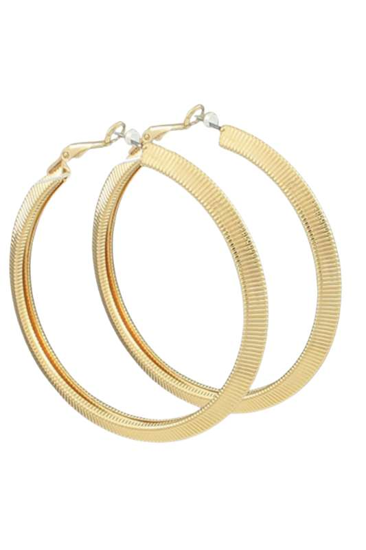 Omega Chain Hoops - Case Collection Clothing