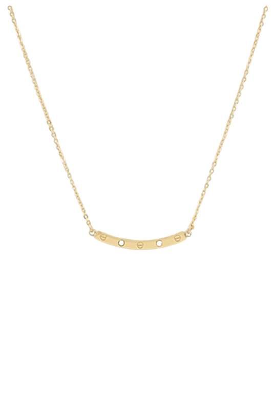 Knox Gold Necklace - Case Collection Clothing