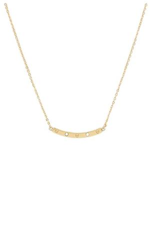 Knox Gold Necklace - Case Collection Clothing