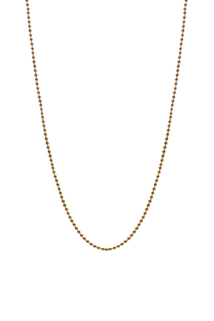 Gold Beaded Base Necklace - Case Collection Clothing