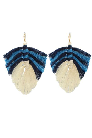 Tritone Tassels | Blue - Case Collection Clothing