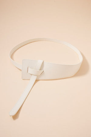 
            
                Load image into Gallery viewer, Slit + Tie Vegan Belt - Case Collection Clothing
            
        